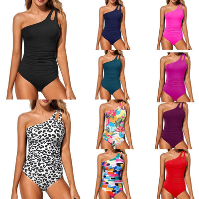 BLAKELY – ONE SHOULDER ONE PIECE SWIMSUIT