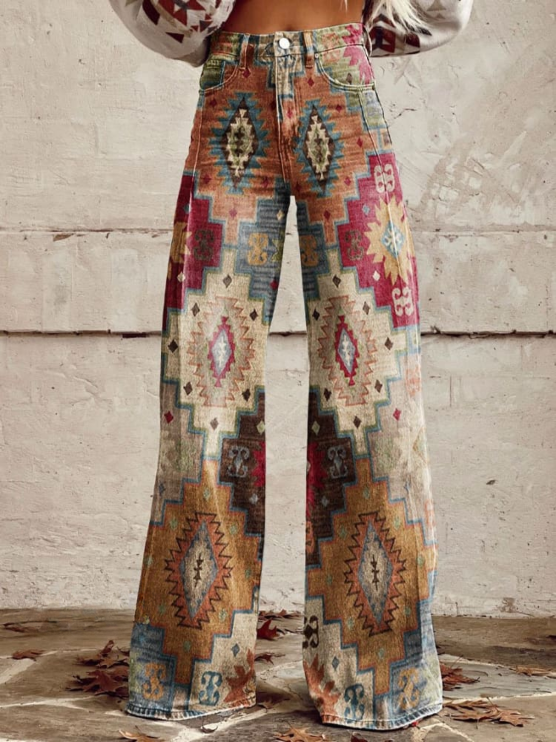 Charlotte  - Vintage Super Soft Wide Leg Pants