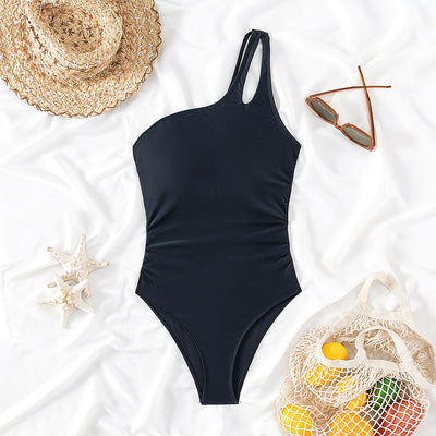 BLAKELY – ONE SHOULDER ONE PIECE SWIMSUIT