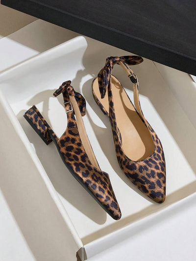 Aleena™ Chic Leopard Print Flats