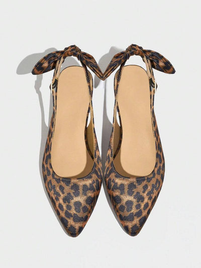 Aleena™ Chic Leopard Print Flats