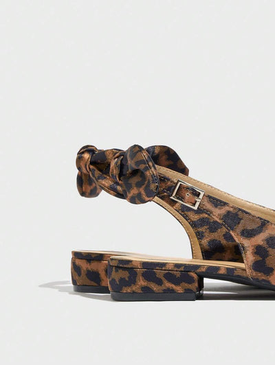 Aleena™ Chic Leopard Print Flats