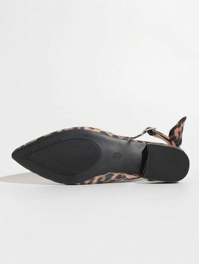 Aleena™ Chic Leopard Print Flats