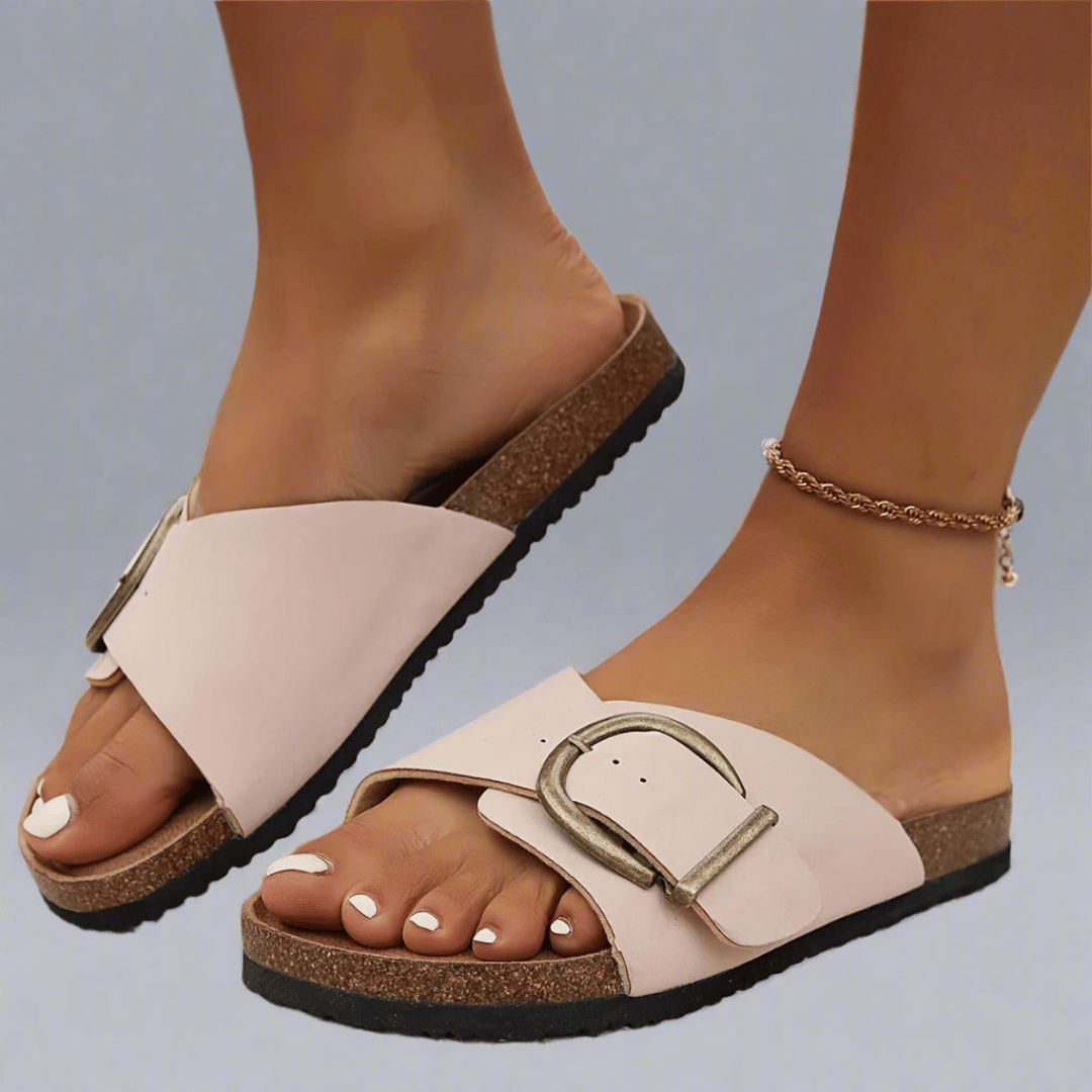 Alyssa | Orthopedic Slide Sandals