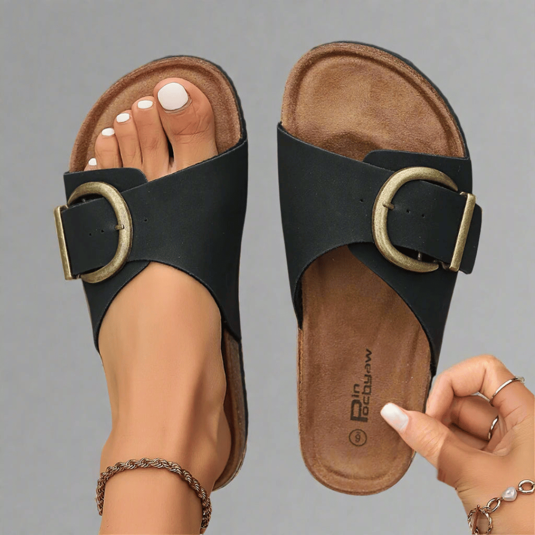 Alyssa | Orthopedic Slide Sandals