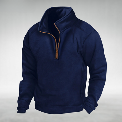 Hueson™ Men's Fleece Half-Zip Pullover
