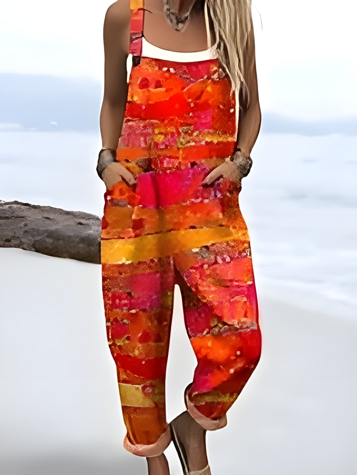 Zariyah - Sunset Glow Jumpsuit