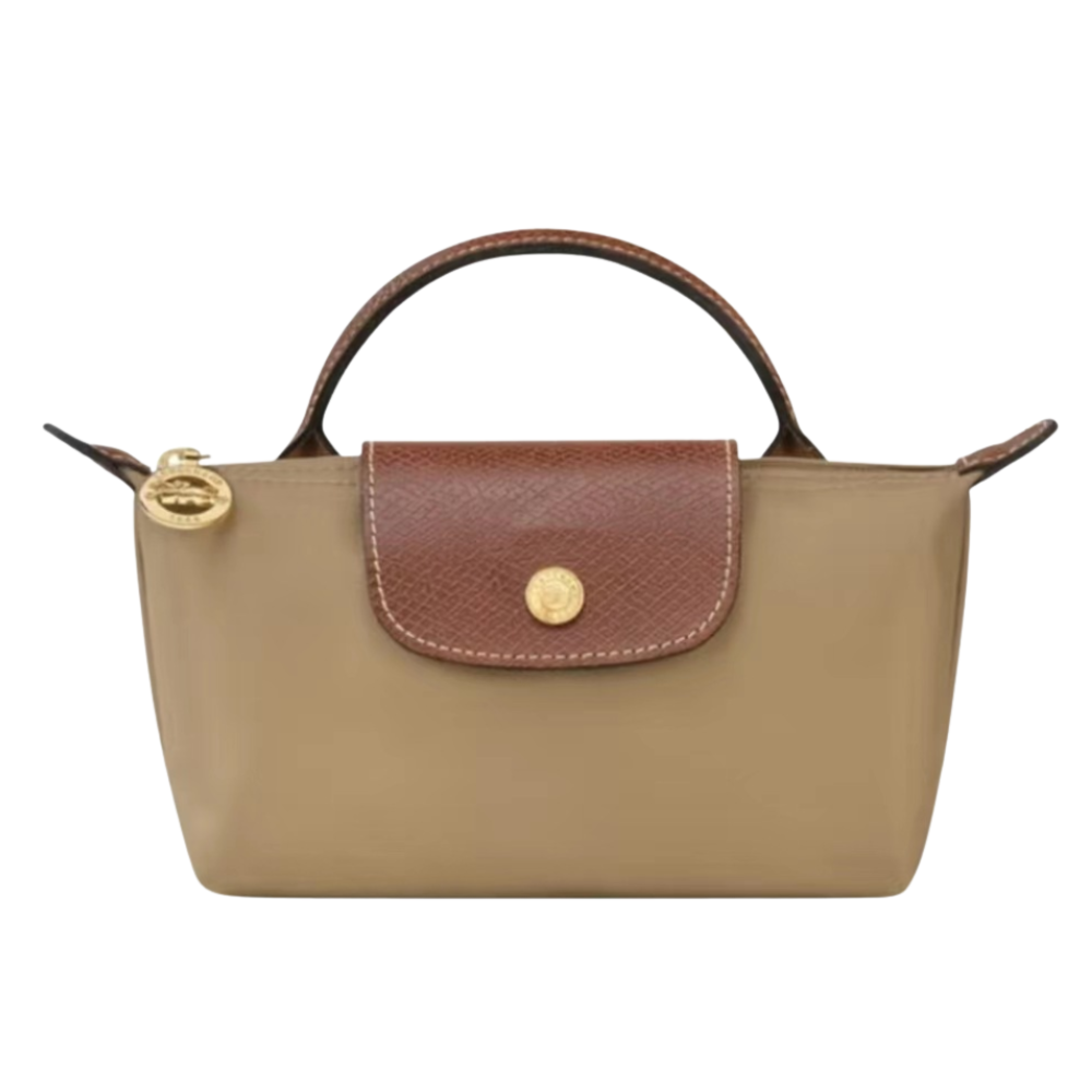 Elaine | Le Pliage Mini Bag, Caramel