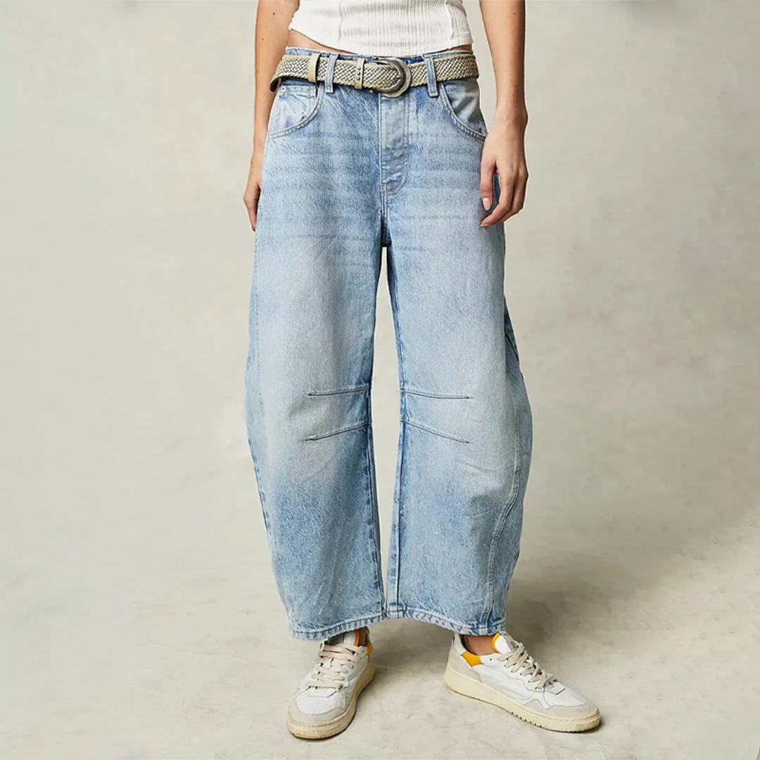 Ellie - Comfort Wide Leg Jeans