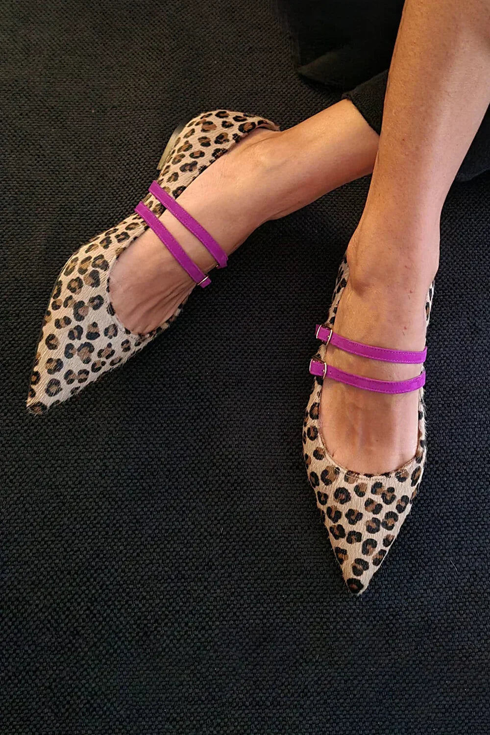 Louisa™ Chic Leopard-Print Flats
