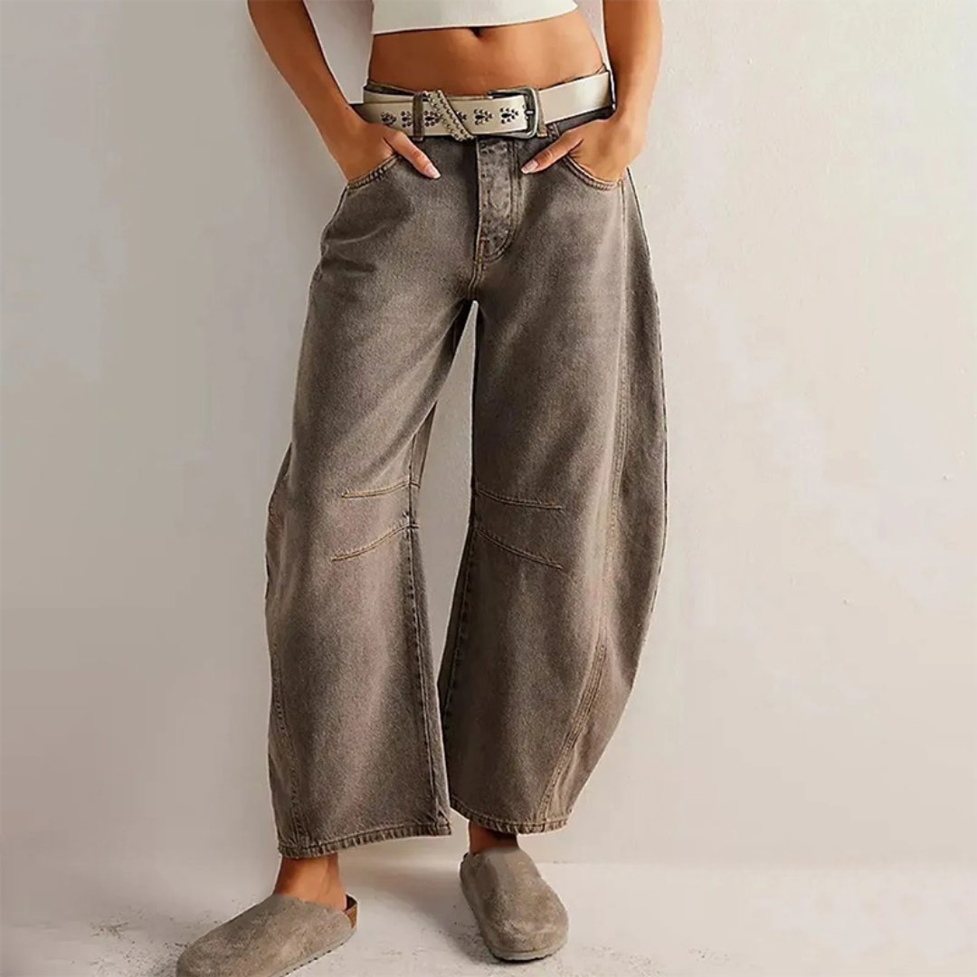 Ellie - Comfort Wide Leg Jeans