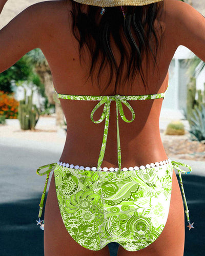 Valerie - Vibrant Lace Neck-Tie Bikini