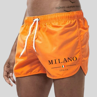 Milano - Short swim trunks with Italian character