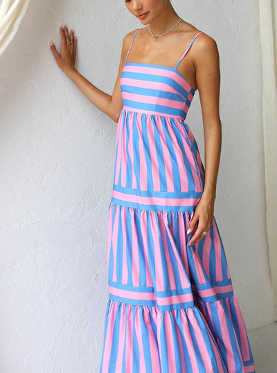 Onaha - Spaghetti Strap Maxi Dress