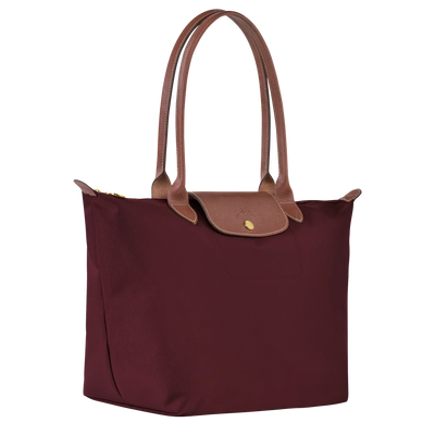 | Large Le Pliage bag, Burgundy