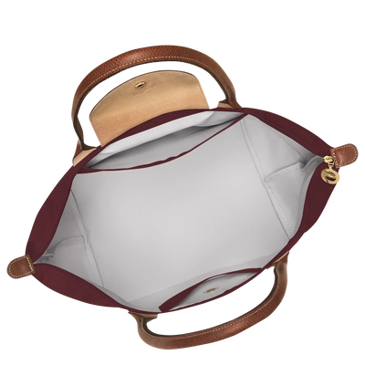 | Large Le Pliage bag, Burgundy