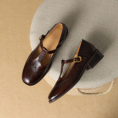 Gianna - T-Bar Mary Jane Shoes