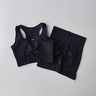 Adele™ Sport Set - 2 PCS Women Seamless Yoga Set