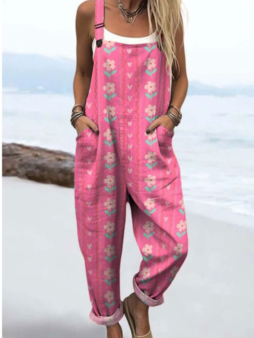 Maren - Breezy Pink Jumpsuit