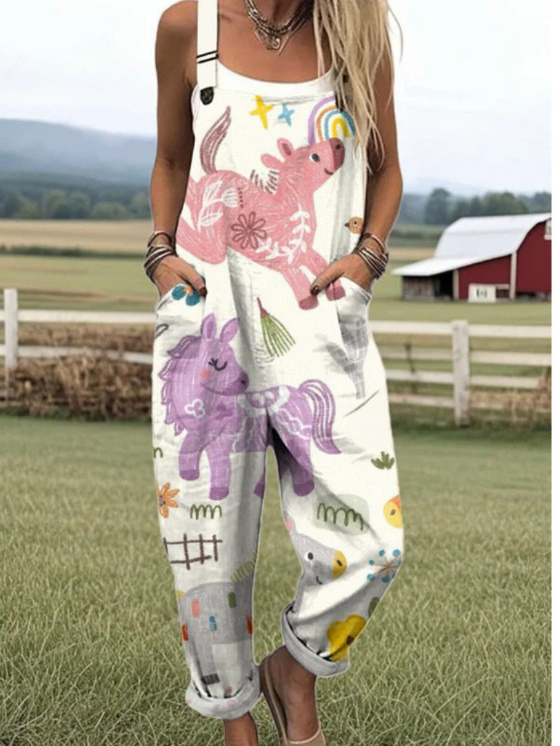 Kinsley - Unicorn Heaven Jumpsuit