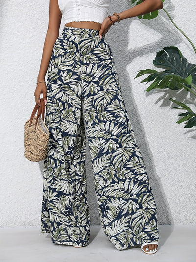 Lily - Chic Bohemian Wide-Leg Pants