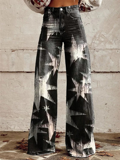 Mia - High Waisted Wide Leg Pants