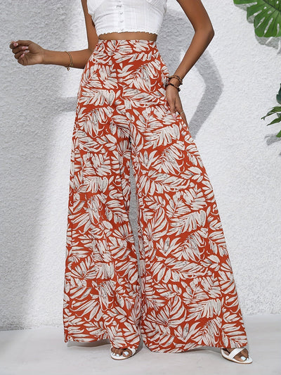 Lily - Chic Bohemian Wide-Leg Pants