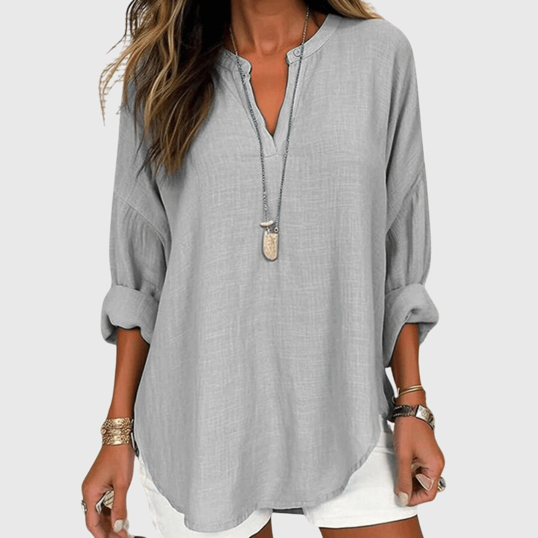 Lenara | Flowy Elegant Beach Shirt