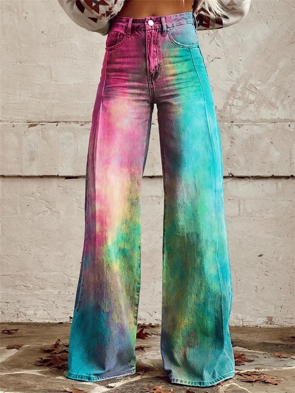 Ellie - High Waisted Wide Leg Pants