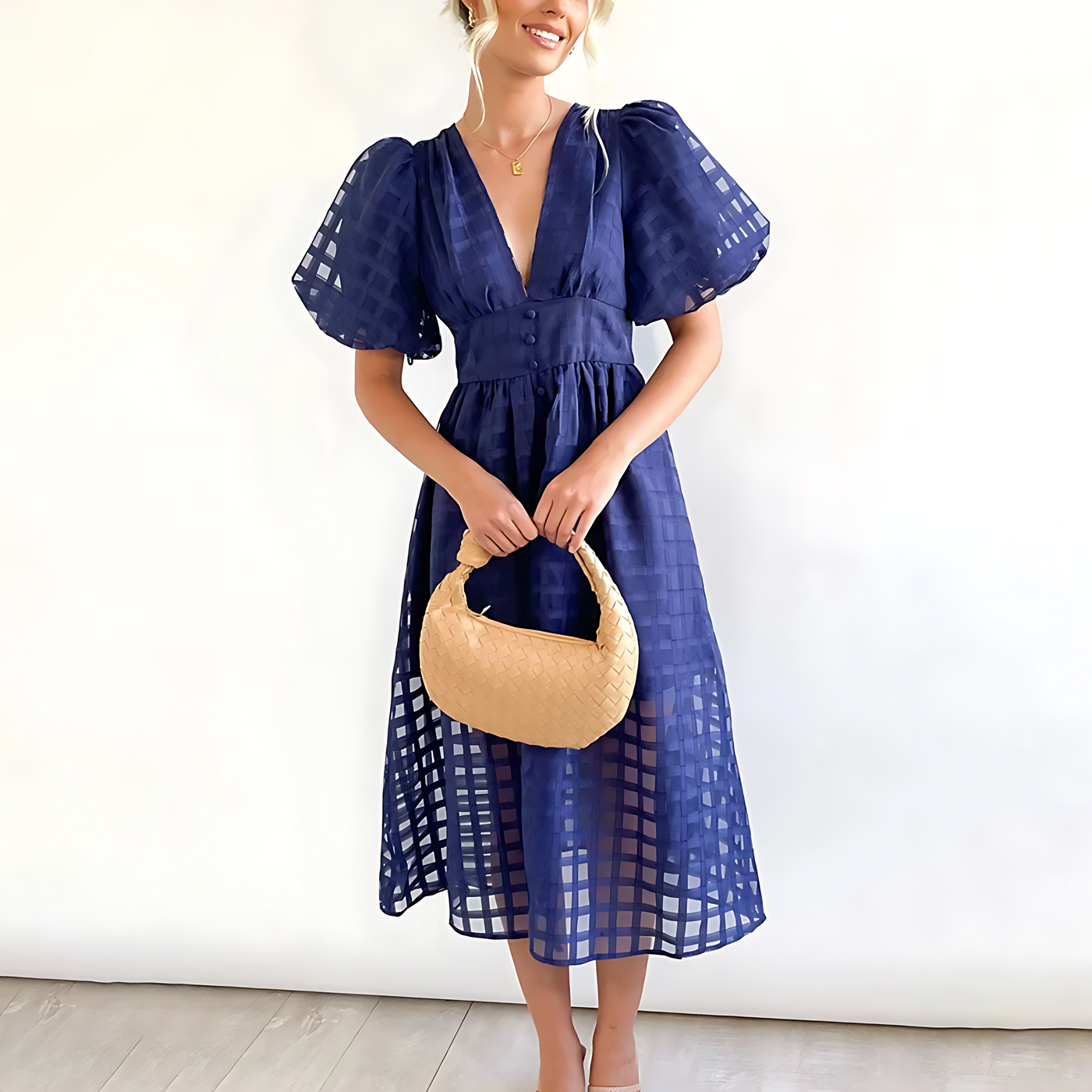 Julia - Elegant Summer Midi Dress