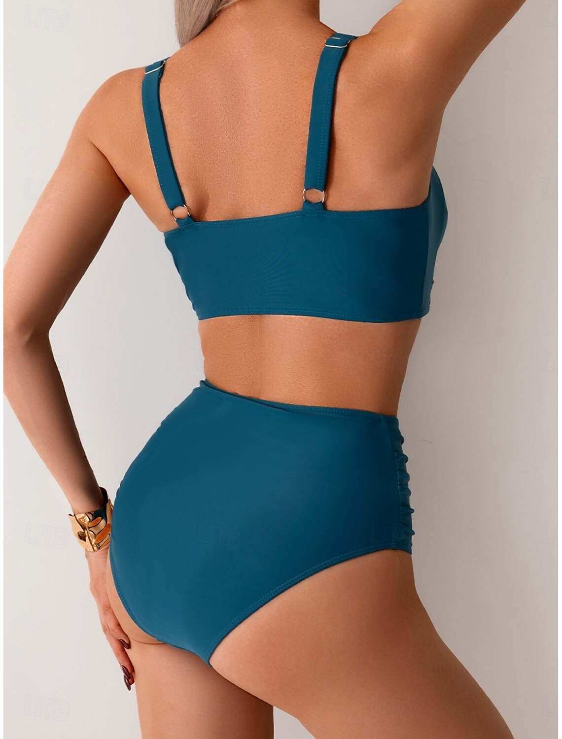 Nicole - Ruched Fabric Bikini