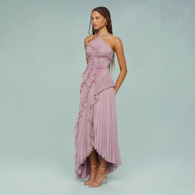Adelynn™ | Long Ruffle Dress