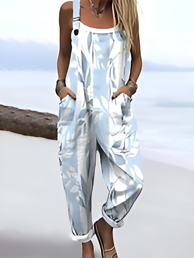 Aurelia - Coastal Leaf Jumpsuit