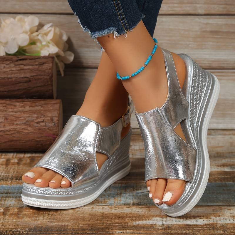 Emberly - Wedge Platform Orthopedic Sandals