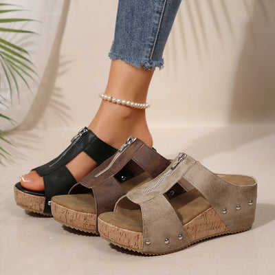 Calista |Stylish Wedge Sandals