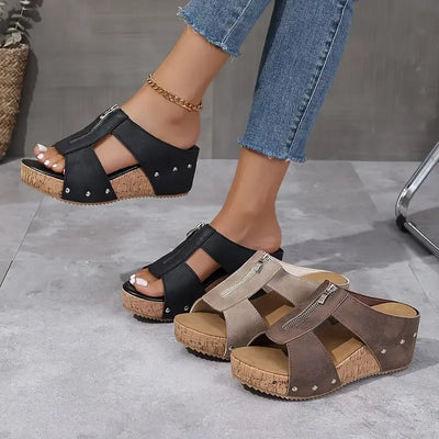 Calista |Stylish Wedge Sandals