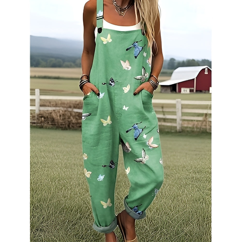 Oriana - Butterfly Breeze Jumpsuit
